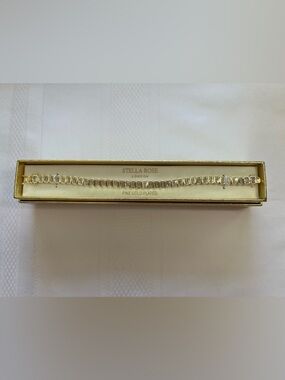 New Stella Rose gold plated bracelet